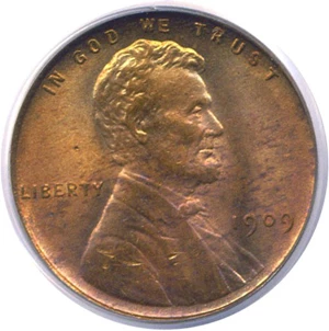 image for: 1909 VDB 1c PCGS MS64 RB
