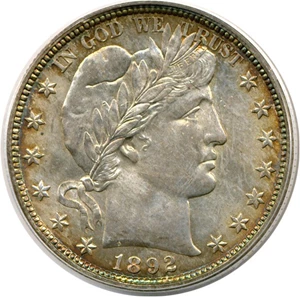 image for: 1892-O 50c PCGS MS65