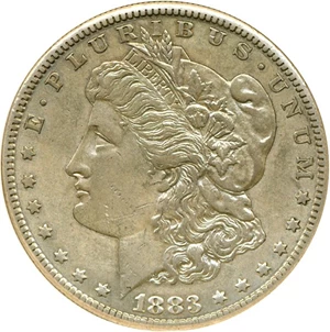 image for: 1883-S $1 NGC AU53