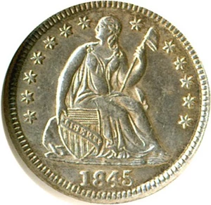 image for: 1845 H10c ANACS MS61