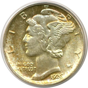 image for: 1926-D 10c PCGS MS64 FB