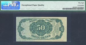 image for: Fractional Currency: Fr.1381 50-Cent PMG AU58 EPQ