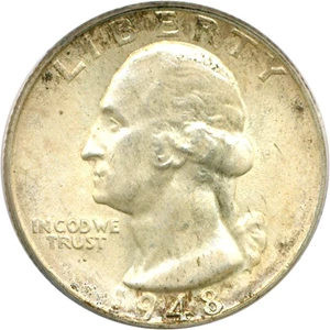 image for: 1948-D 25c PCGS MS66