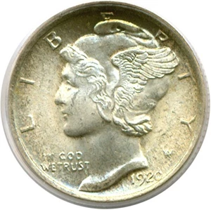 image for: 1920 10c PCGS MS64 FB