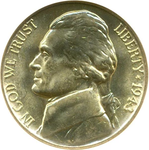 image for: 1943-D 5c NGC MS67