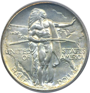 image for: 1926 50c Oregon PCGS MS66