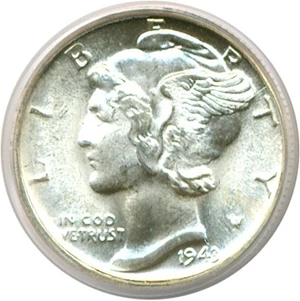 image for: 1943-S 10c PCGS MS67
