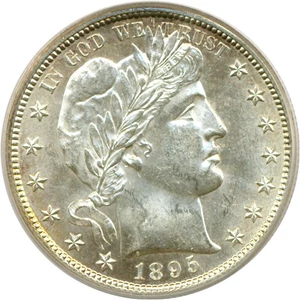 image for: 1895-S 50c PCGS MS63