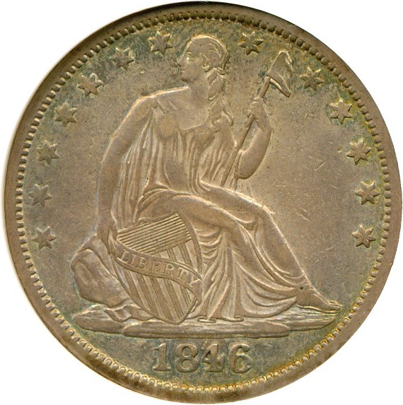 image for: 1846-O 50c  NGC XF40