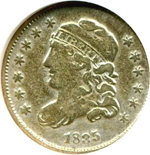 image for: 1835 H10C ANACS VF30 Details (Cleaned)