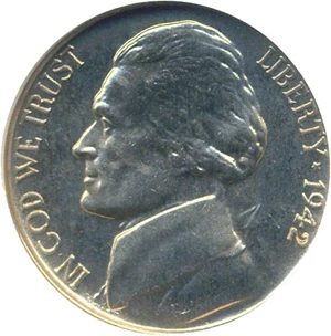 image for: 1942 5c Ty.1 NGC Proof 65