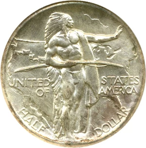 image for: 1926 50c Oregon ANACS MS60 (Cleaned)