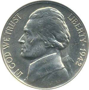 image for: 1942 5c Ty.1 NGC Proof 65