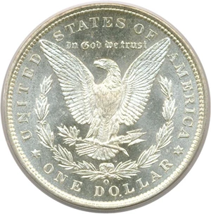 image for: 1888-O $1 PCGS MS65 PL