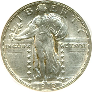 image for: 1919 25c DGS MS63