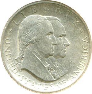 image for: 1926 50c Sesquicentennial ANACS AU55 Details (Cleaned)