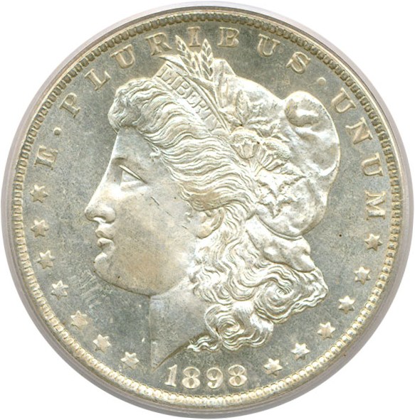 image for: 1898-O $1  PCGS MS65 PL