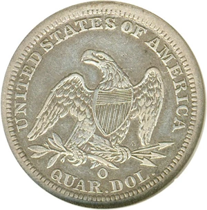 image for: 1844-O 25c DGS VF35