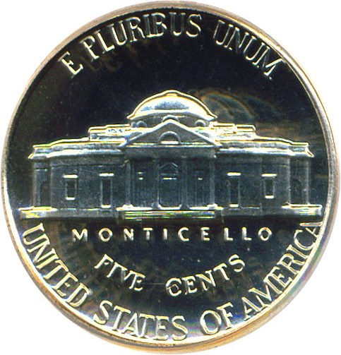 image for: 1954 5c  PCGS Proof 67 Cameo