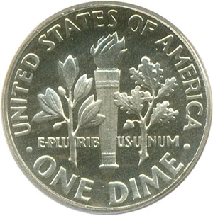 image for: 1970-S 10c PCGS Proof 68 DCameo