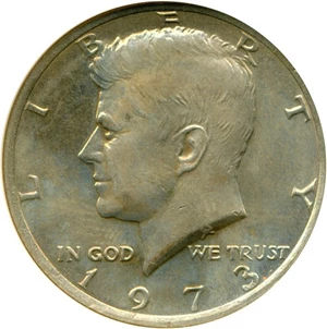 image for: 1973 50c NGC MS65