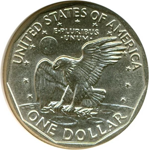 image for: 1981-P SBA$ NGC MS66
