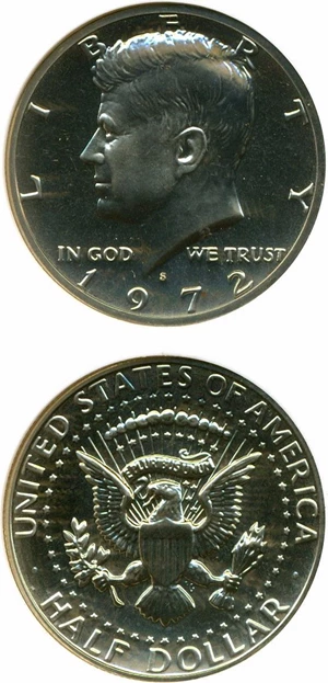 image for: 1972-S 50c NGC Proof 69