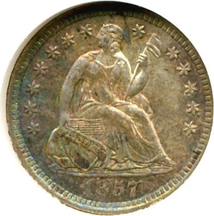 image for: 1857-O H10c ANACS AU58 (V-6)
