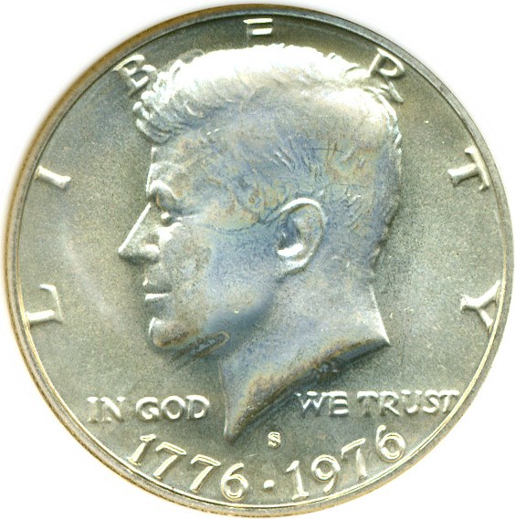 image for: 1976-S 50c Silver NGC MS66 