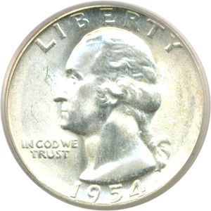 image for: 1954-S 25c ICG MS66