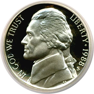 image for: 1988-S 5c ICG Proof 70 DCameo