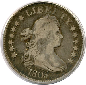 image for: 1805 25c PCGS F15