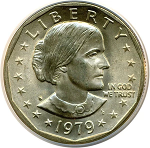image for: 1979-S SBA$ ANACS MS65