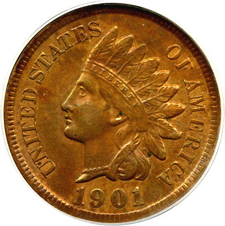 image for: 1901 1c  ANACS AU50 Details (Cleaned)