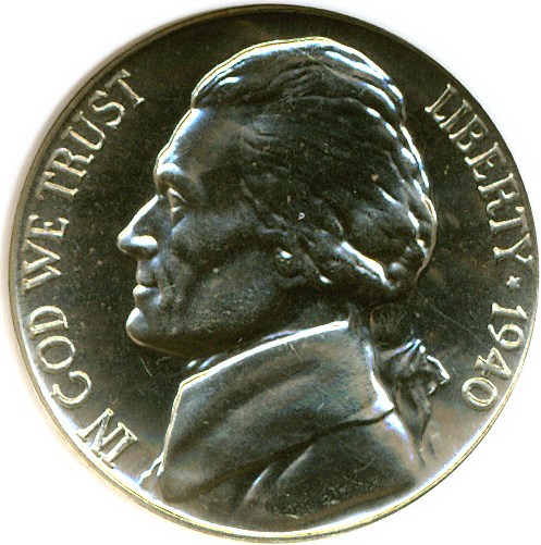 image for: 1940 5c  NGC Proof 67