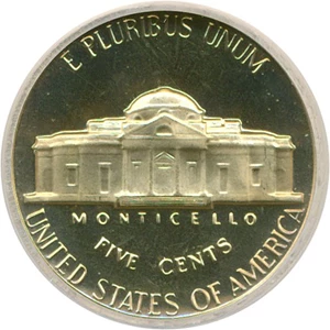 image for: 1969-S 5c ICG Proof 70 DCameo