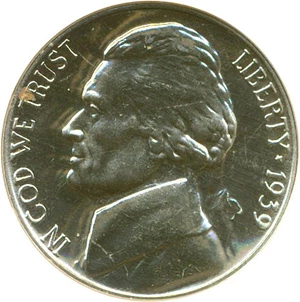 image for: 1939 5c NGC Proof 64