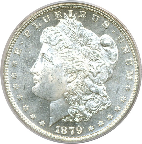 image for: 1879 $1  PCGS MS64 PL