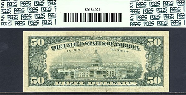 image for: Fr.2113G 1963A $50  PCGS VF25  [G00589985] *Star*