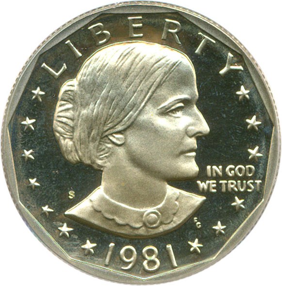 image for: 1981-S SBA$ Ty.1 PCGS Proof 68 DCameo