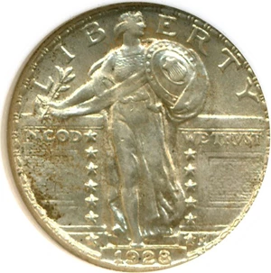 image for: 1928 25c NGC MS64 FH