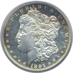 image for: 1897-S $1 PCGS MS64 PL