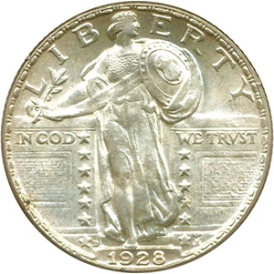 image for: 1928-D 25c PCGS MS63