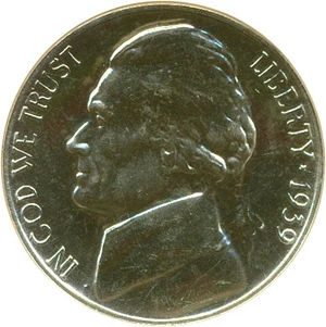 image for: 1939 5c NGC Proof 64
