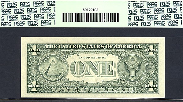 image for: Fr.1916I 1988A $1 Sheetfed press. Fort Worth, TX PCGS Gem CU65 PPQ  [I33126599H]