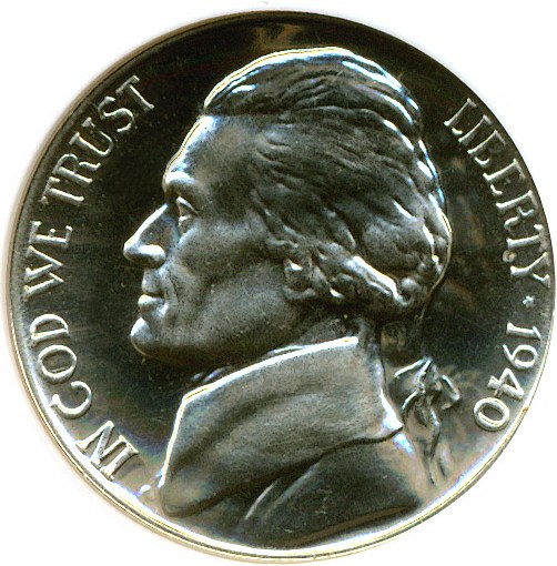 image for: 1940 5c  NGC Proof 66