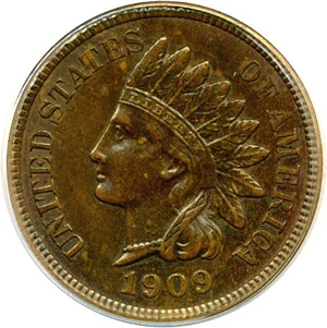 image for: 1909 1c Indian ANACS MS62 BN