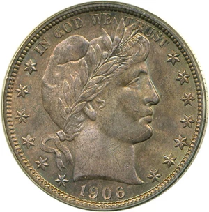image for: 1906-S 50c PCGS MS63