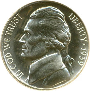 image for: 1939 5c NGC Proof 67