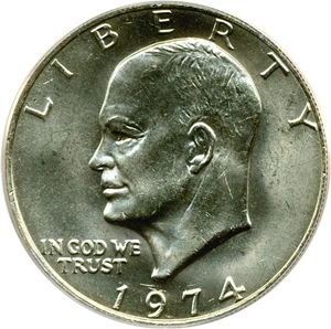 image for: 1974 $1 ANACS MS64